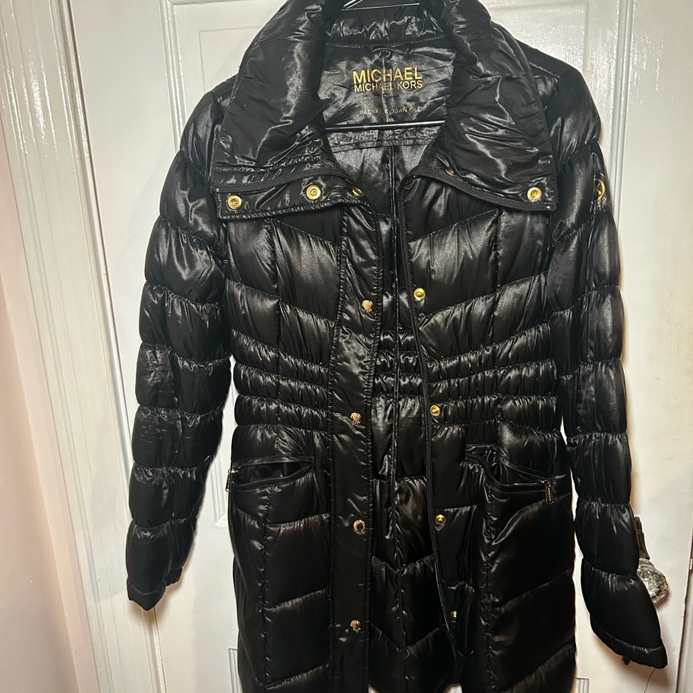 Michael Kors Black Women's Puffer Jacket